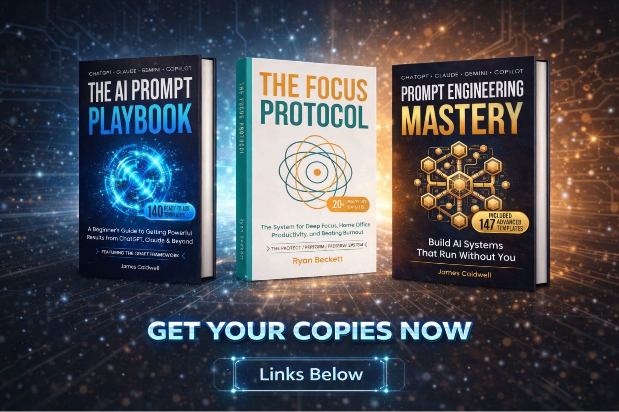 Last Weekend at $0.99 — All 3 eBooks Go Up Monday